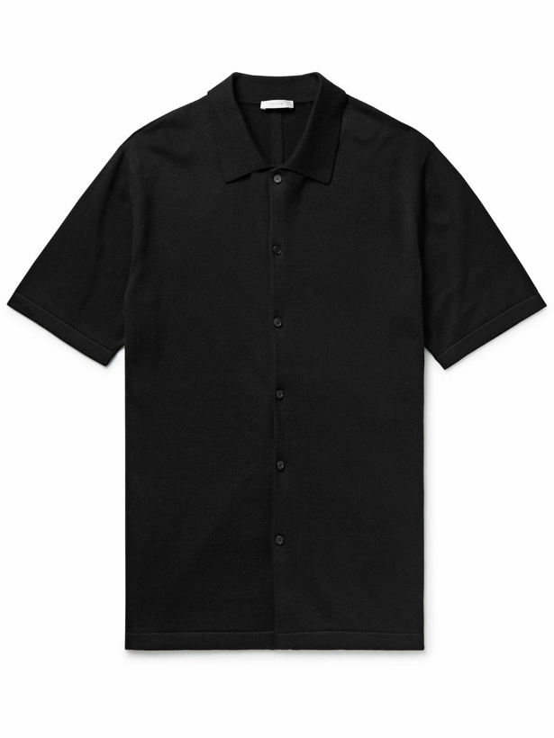 Photo: The Row - Mael Oversized Cotton Shirt - Black