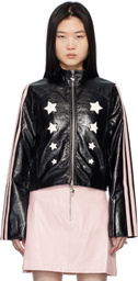 Sandy Liang Black Kino Jacket