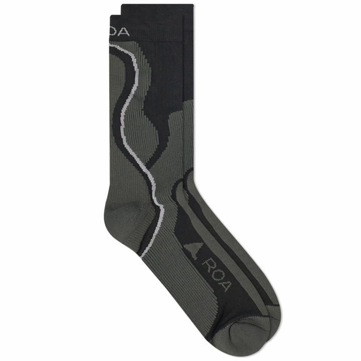 Photo: ROA Men's Socks in Black