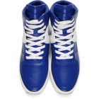 Fear of God SSENSE Exclusive Blue and White Basketball High-Top Sneakers