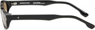 BONNIE CLYDE Black & Brown Roller Coaster Sunglasses