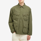 Uniform Bridge Men's Jungle Fatigue Jacket in Sage Green