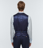 Gucci - Horsebit jacquard wool vest