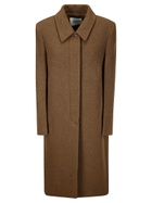 Low Classic Fluffy Wool Single Mac Coat