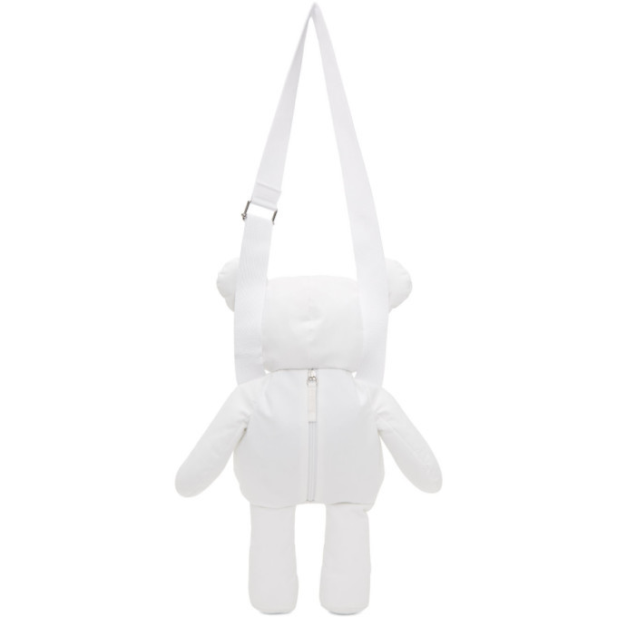 MM6 Maison Margiela White Teddy Bear Shoulder Bag MM6 Maison Margiela