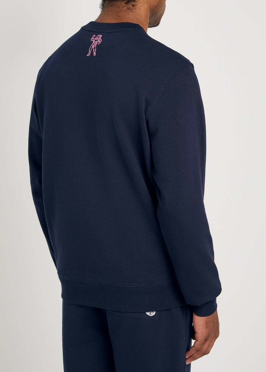 Billionaire Boys Club Small Arch Logo-print Cotton Sweatshirt Navy