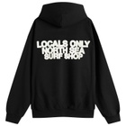 END. Coastal Locals Only Hoody in Black