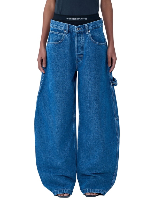 Photo: Alexander Wang Logo Motif Denim Jeans