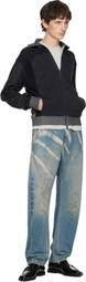 Vivienne Westwood Gray Alien Track Jacket
