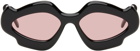 LOEWE Black Paula's Ibiza Geometric Bubble Sunglasses
