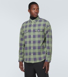 Visvim Pioneer Khadi checked cotton shirt