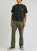 Gallery Dept. Flying Brain Printed Cotton T-shirt Black
