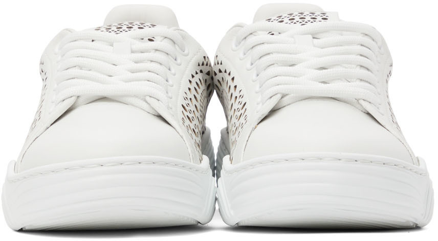 ALAÏA White Vienne Sneakers