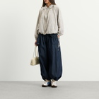 Damson Madder Women's Lailah Lightweight Bomber Jacket in Oyster
