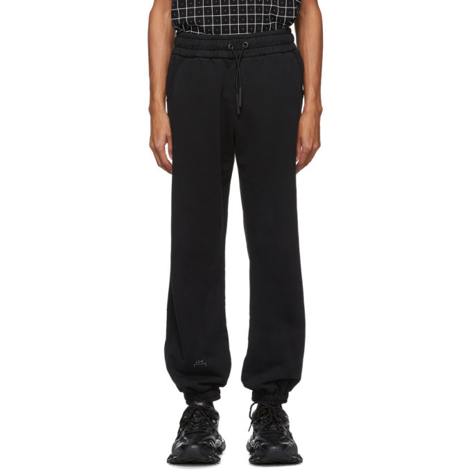 Photo: A-Cold-Wall* Black Jersey Core Reflective Logo Lounge Pants