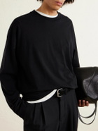 Dries Van Noten - 4cm Suede Belt - Black