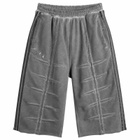 Adidas Men's x Thug Club Sweat Jort in Black