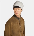 TOM FORD - Ribbed Cashmere Beanie - Gray