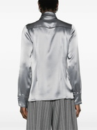 Sinead O'Dwyer Grey Pyjama Satin Shirt
