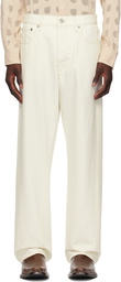 Sunflower Off-White Wide Twist Jeans