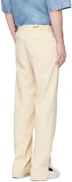 Axel Arigato Beige Grade Trousers