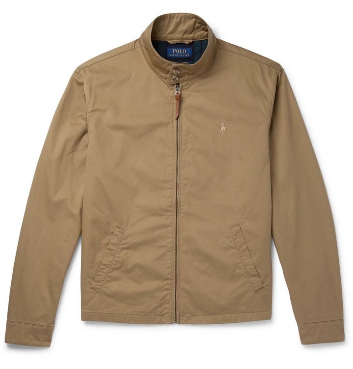 Photo: Polo Ralph Lauren - Cotton-Twill Blouson Jacket - Tan