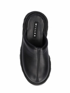 SIMON MILLER - 45mm Grip Bubble Faux Leather Clogs