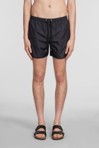 Neil Barrett Beachwear In Black Polyester