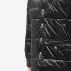 MASTERMIND WORLD Men's Nylon Padded Shirt in Black