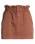 Berna Womens Mini skirt in Brown