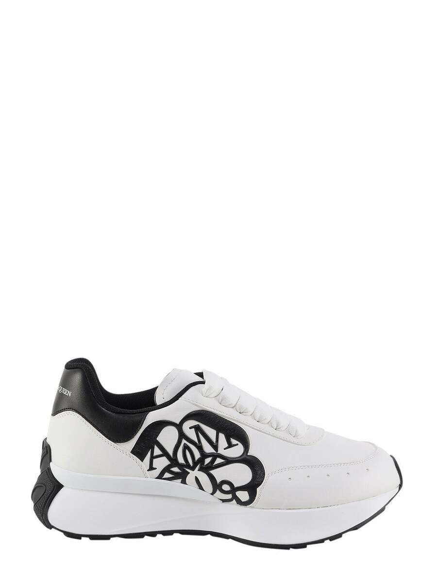 alexander mcqueen all white sneakers womens