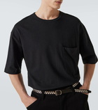 Lemaire Cotton and linen jersey T-shirt