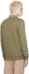 A.P.C. Khaki 'VPC' H Sweatshirt