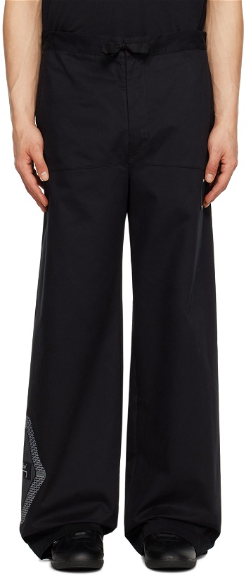 Photo: A-COLD-WALL* Black Vertex Trousers