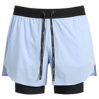 Bandit Men's Vento™ Mens 2-in-1 Short in Breeze Blue/Black