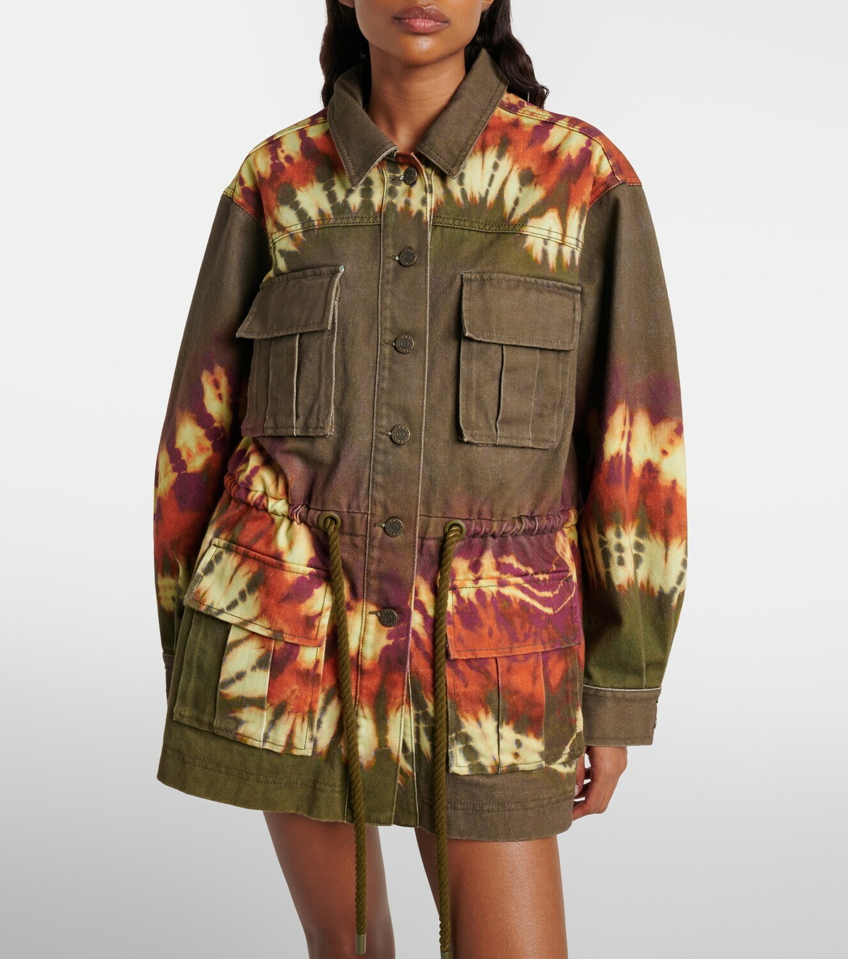 Alémais Marilyn dyed denim jacket