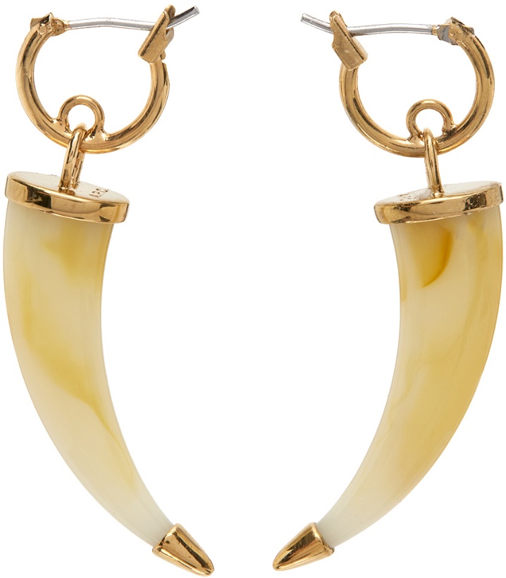 Photo: A.P.C. Gold Roadie Earrings