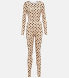 Marine Serre - Printed jersey bodysuit