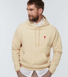 Ami Paris Ami de Coeur cotton jersey hoodie