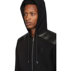 Alexander McQueen Black Scuba Zip-Up Hoodie