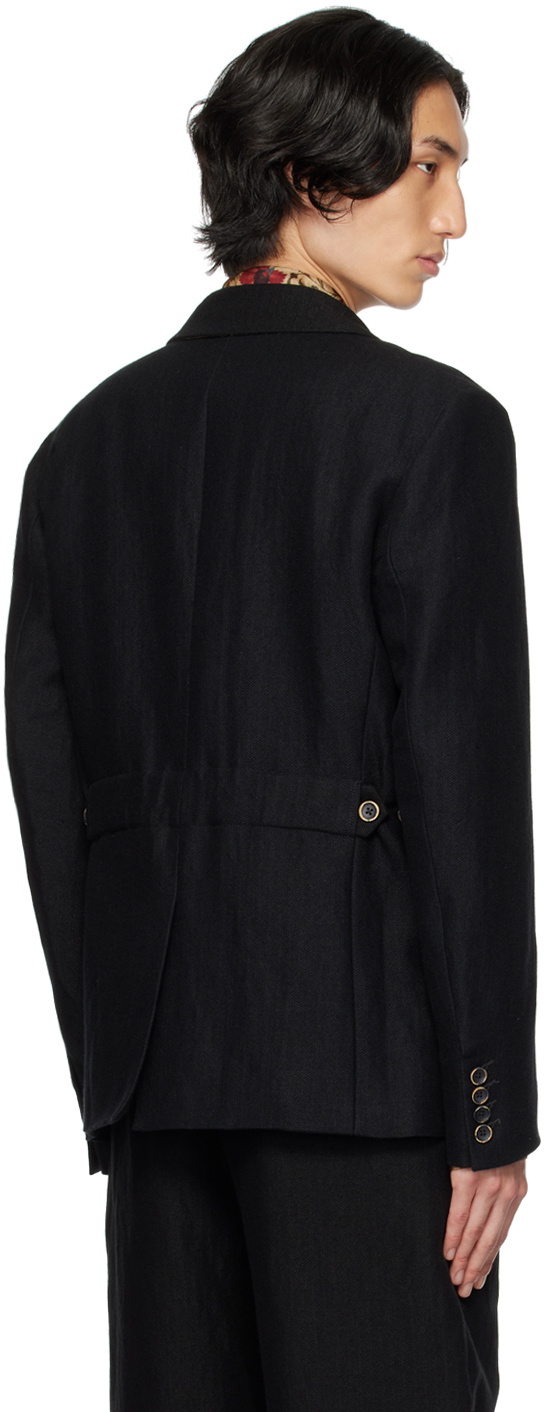 UMA WANG Black Jerrion Blazer