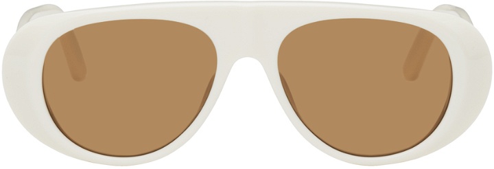 Photo: Palm Angels White Sierra Sunglasses