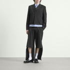 Comme des Garçons Homme Plus Men's Wool Gabardine Trousers in Black
