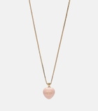 Valentino VLogo enamel pendant necklace