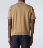 Gucci Interlocking G silk and cotton polo shirt