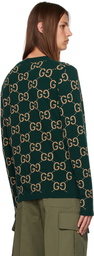 Gucci Green GG Sweater