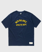New Balance Sportswear Greatest Hits T Shirt Sportswear Greatest Hits Ringer T Shirt Blue - Mens - Shortsleeves