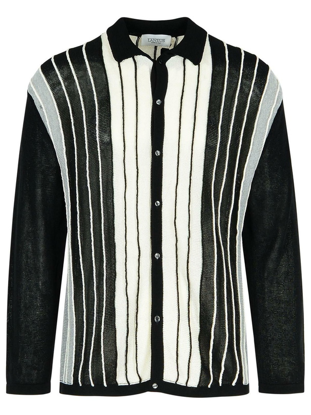 Photo: Laneus Black Viscose Blend Sweater