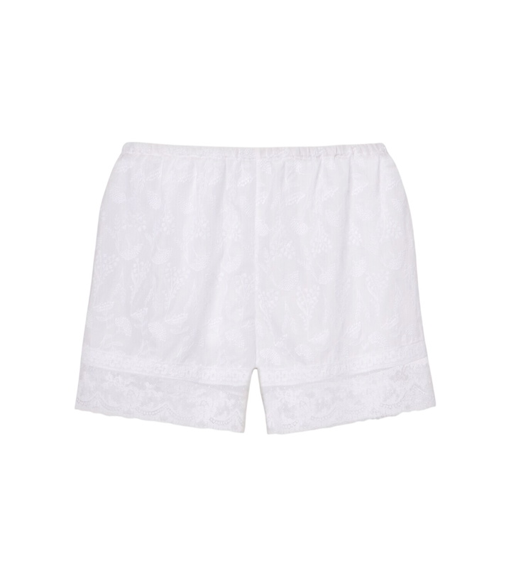 Photo: Eres Floralie floral cotton-blend voile shorts