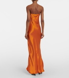 Nili Lotan - Cami silk satin slip dress